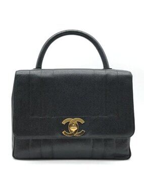 Chanel Caviar Leather Mademoiselle Hand Bag